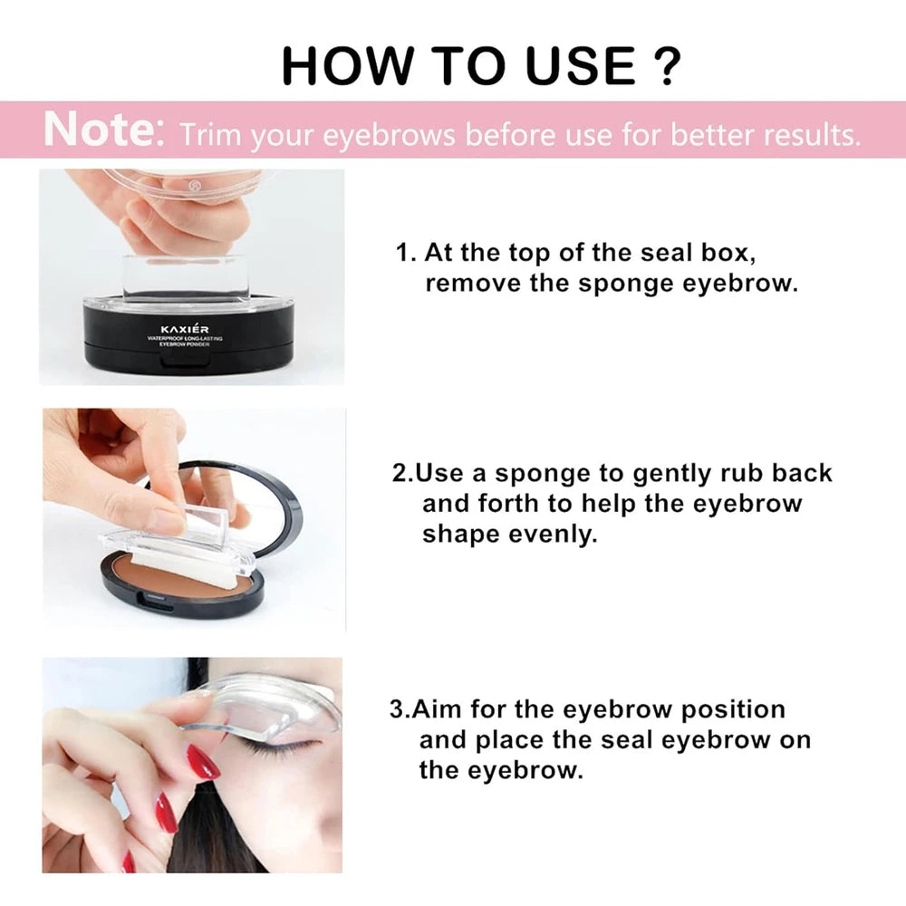Nurevix Eyebrow Stamp Kit